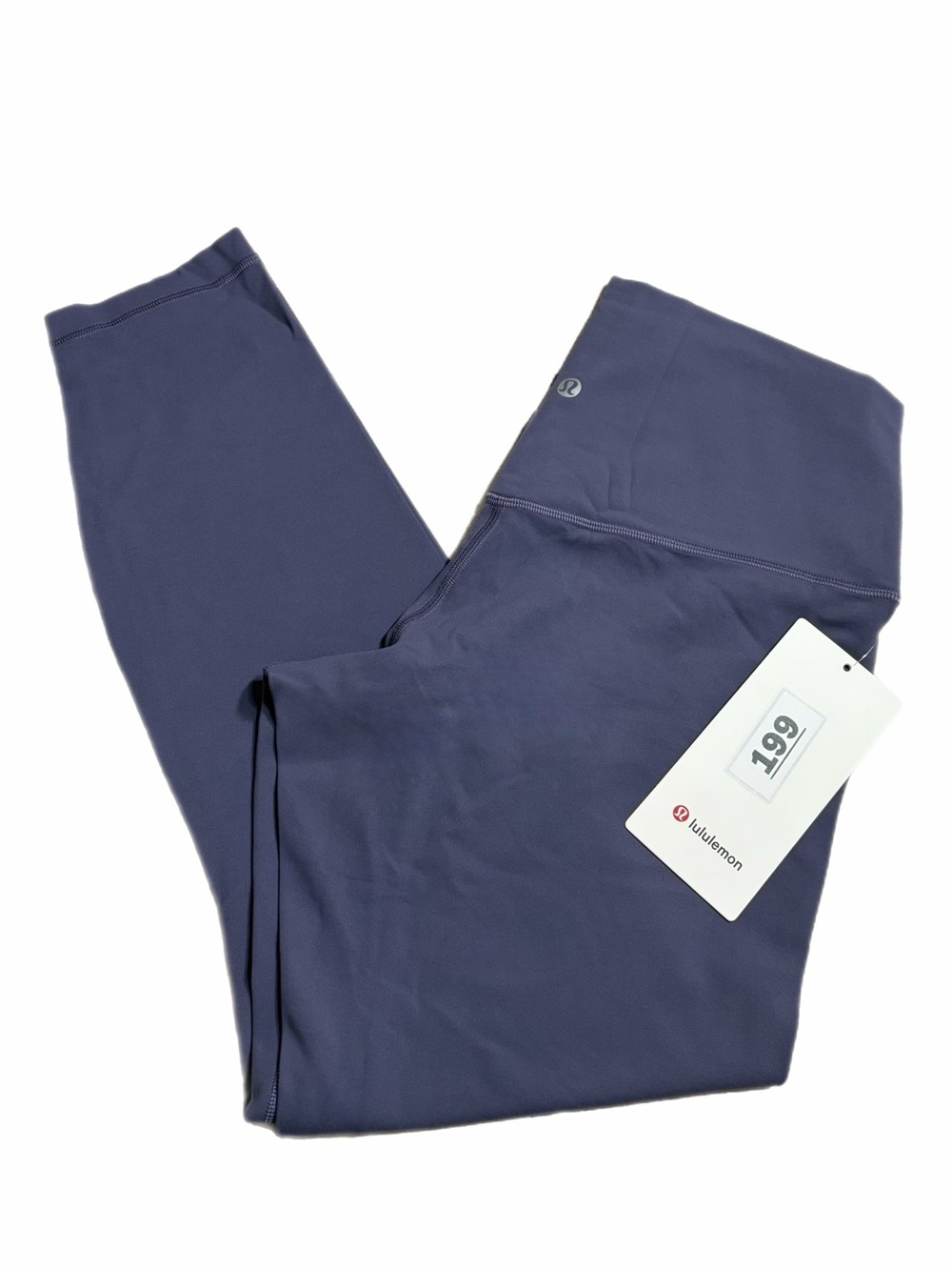 NWT Lululemon Align No Line High-Rise Pant 25” *Double Lined Grape Mist Size 10